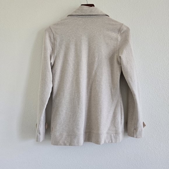 Lucy Four-Pocket Knit Utility Cardigan Sweatshirt Jacket Long Sleeve size Small - Picture 9 of 14